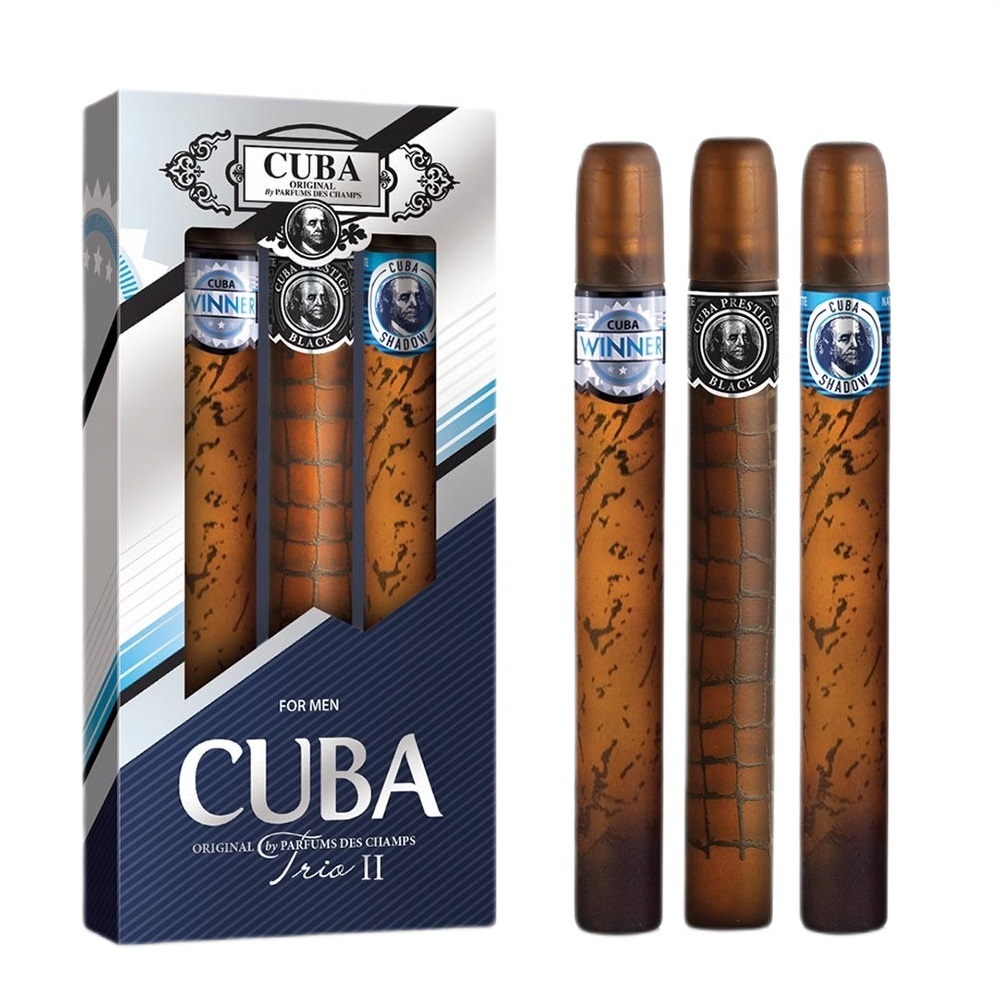 79107701724232641 Cuba Trio II zestaw Shadow woda toaletowa spray 35ml + Winner woda toaletowa spray 35ml + Prestige Black woda toaletowa spray 35ml - obrazek 1