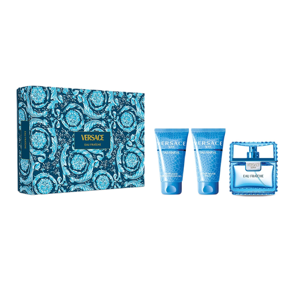 79178981719377870 Man Eau Fraiche zestaw woda toaletowa spray 50ml + żel pod prysznic 50ml + balsam po goleniu 50ml - obrazek 1