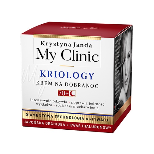 79368451660735864 My Clinic Kriology krem na dobranoc 70+ Japońska Orchidea & Kwas Hialuronowy 50ml - obrazek 1
