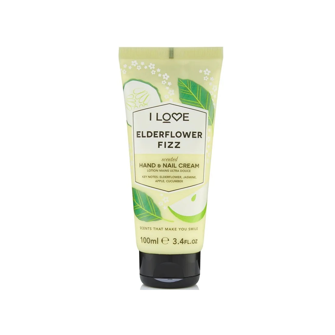 79405281665402749 Scented Hand & Nail Cream nawilżający krem do dłoni i paznokci Elderflower Fizz 100ml - obrazek 1