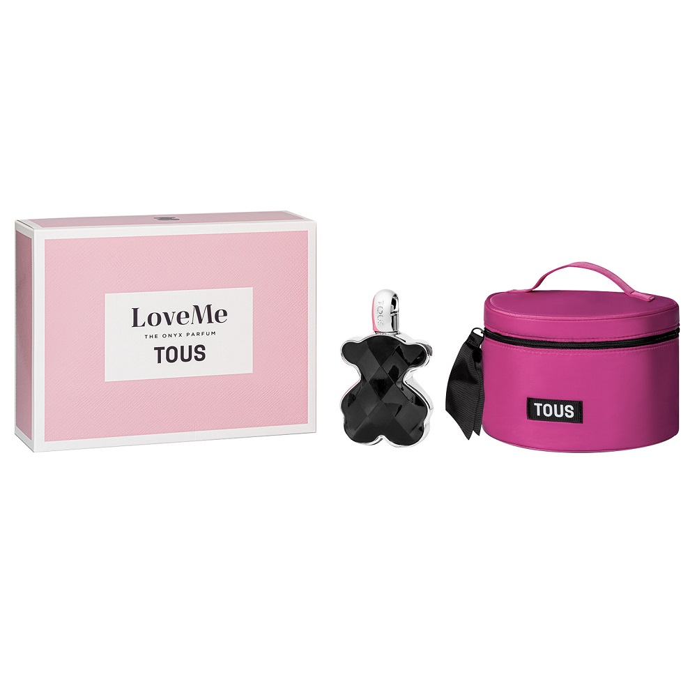 7941671745947775 LoveMe The Onyx zestaw perfumy spray 90ml + kosmetyczka - obrazek 1