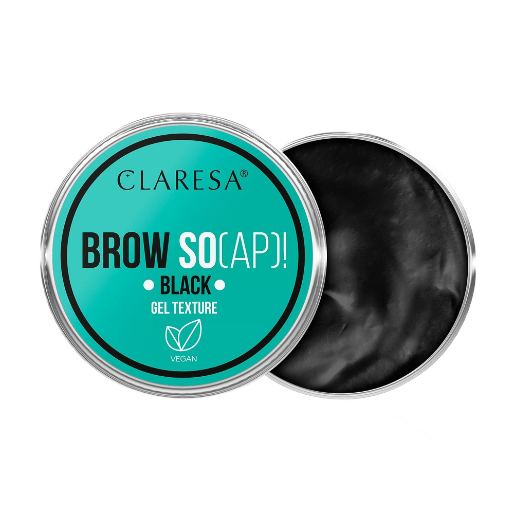 79454231708691843 Brow Soap mydełko do stylizacji brwi Black 30ml - obrazek 1