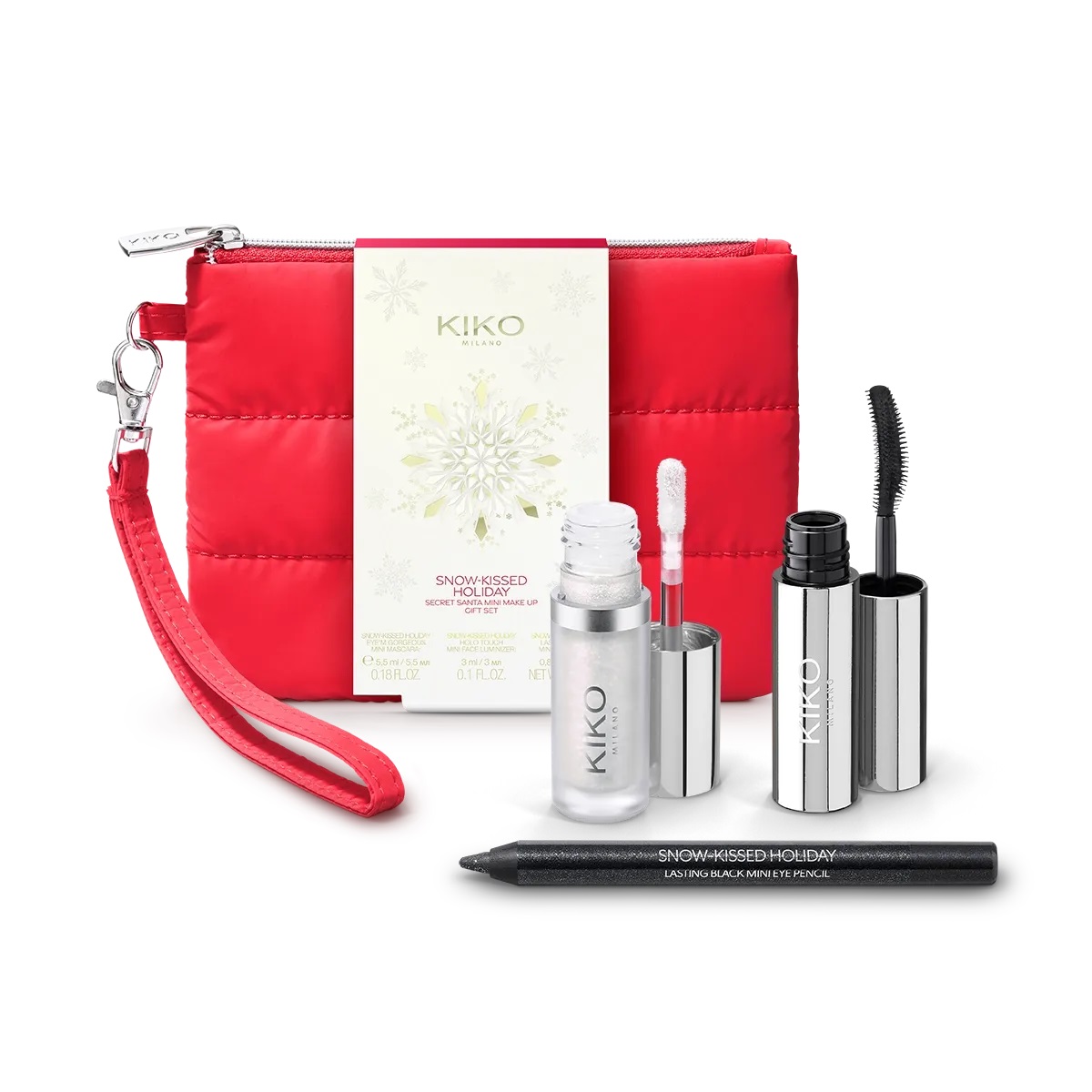 79457951760011706 Snow-Kissed Holiday Secret Santa Mini Make Up Gift Set zestaw upominkowy do makijażu - obrazek 1