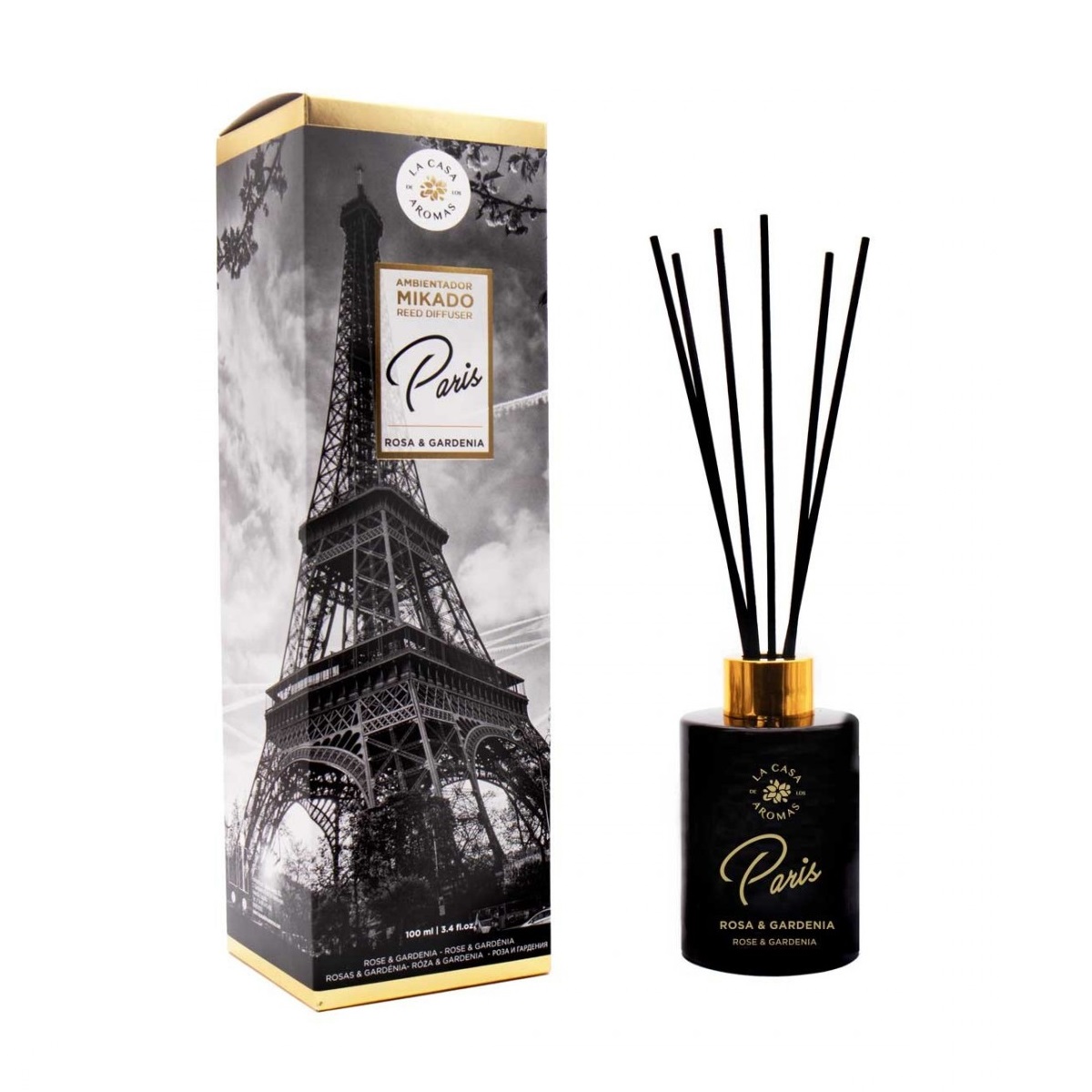 79478541661426211 Travel patyczki zapachowe Paris 100ml - obrazek 1