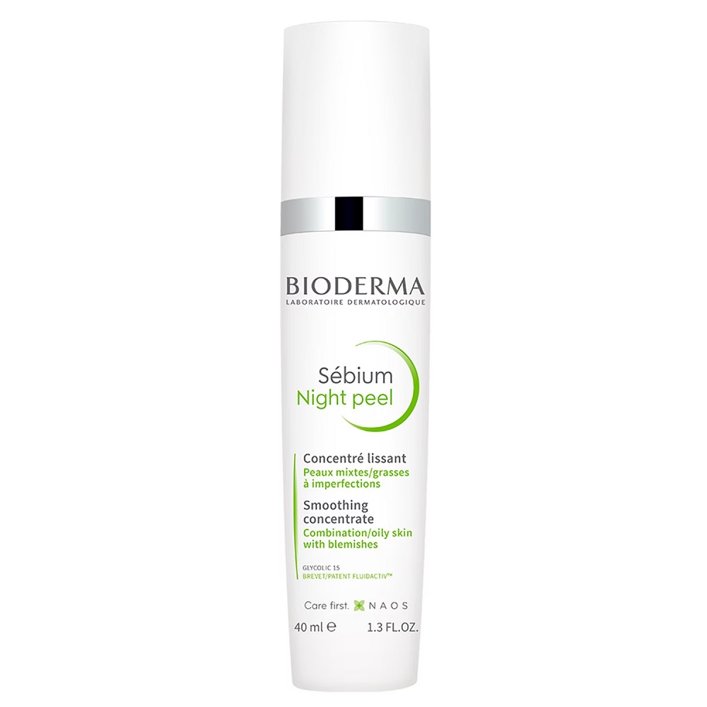79482181738044303 Sebium Night Peel delikatny peeling do twarzy na noc 40ml - obrazek 1