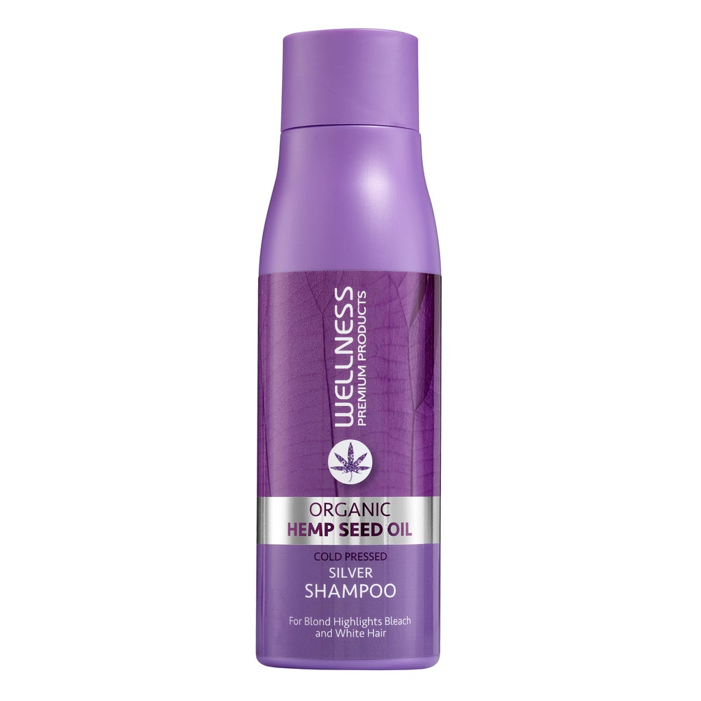 79507681642150146 Organic Hemp Seed Oil Silver Shampoo fioletowy szampon neutralizujący żółte tony 500ml - obrazek 1