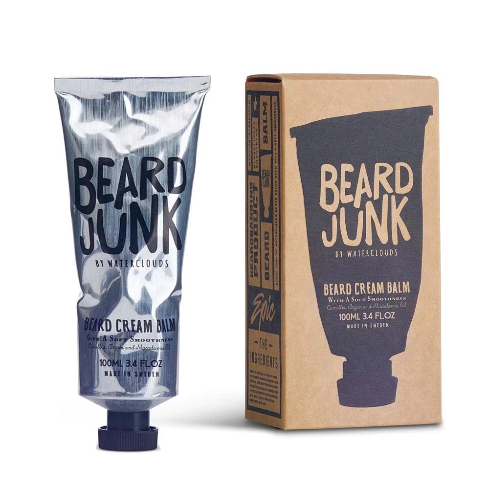 79619691657792904 Beard Junk Beard Cream Balm kremowy balsam do brody 100ml - obrazek 1