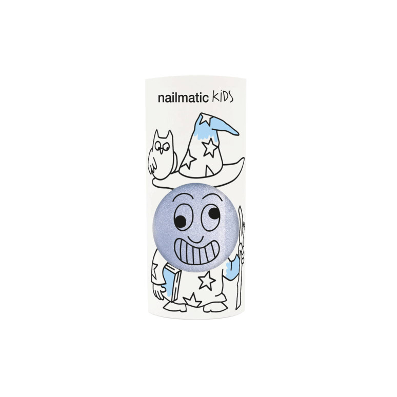 79637751668501219 Kids Nail Polish Merlin lakier do paznokci dla dzieci Perłowo-Błękitny 8ml - obrazek 1