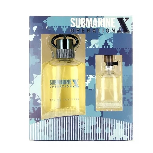 79660921680516746 Submarine Operation X zestaw woda toaletowa spray 100ml + woda toaletowa spray 15ml - obrazek 1