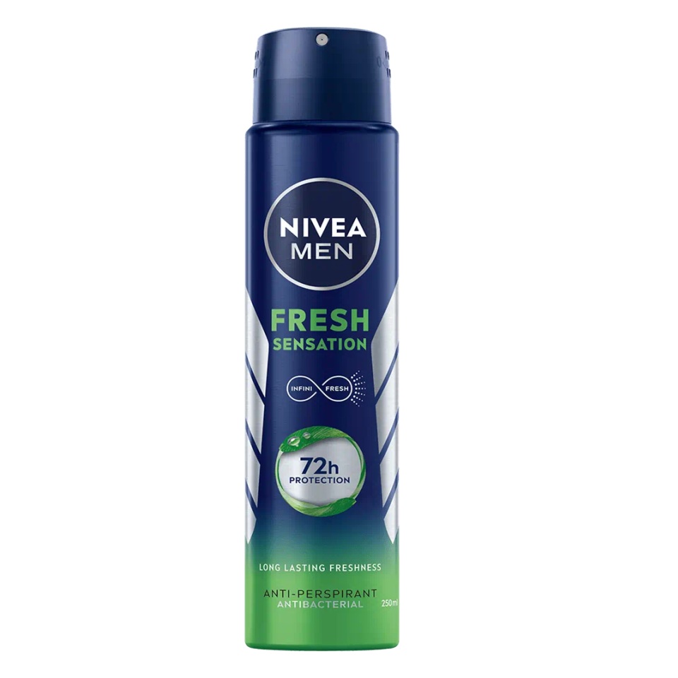 79745461751029882 Men Fresh Sensation antyperspirant spray 250ml - obrazek 1