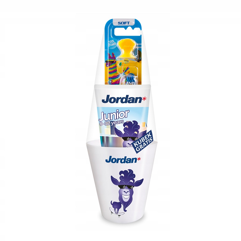 79759311631519388 Zestaw szczoteczka do zębów 6-9 lat Soft + pasta do zębów 6-12 lat + kubek Koziołek - obrazek 1