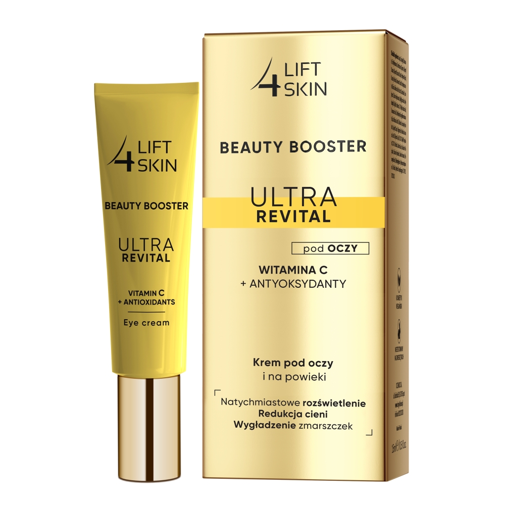 79795301675789826 Beauty Booster Ultra Revital Witamina C + Antyoksydanty krem pod oczy i na powieki 15ml - obrazek 1