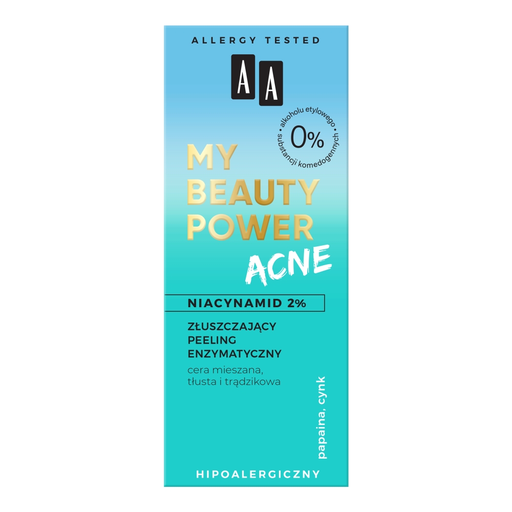 7986821633003358 My Beauty Power Acne złuszczający peeling enzymatyczny 40ml - obrazek 1