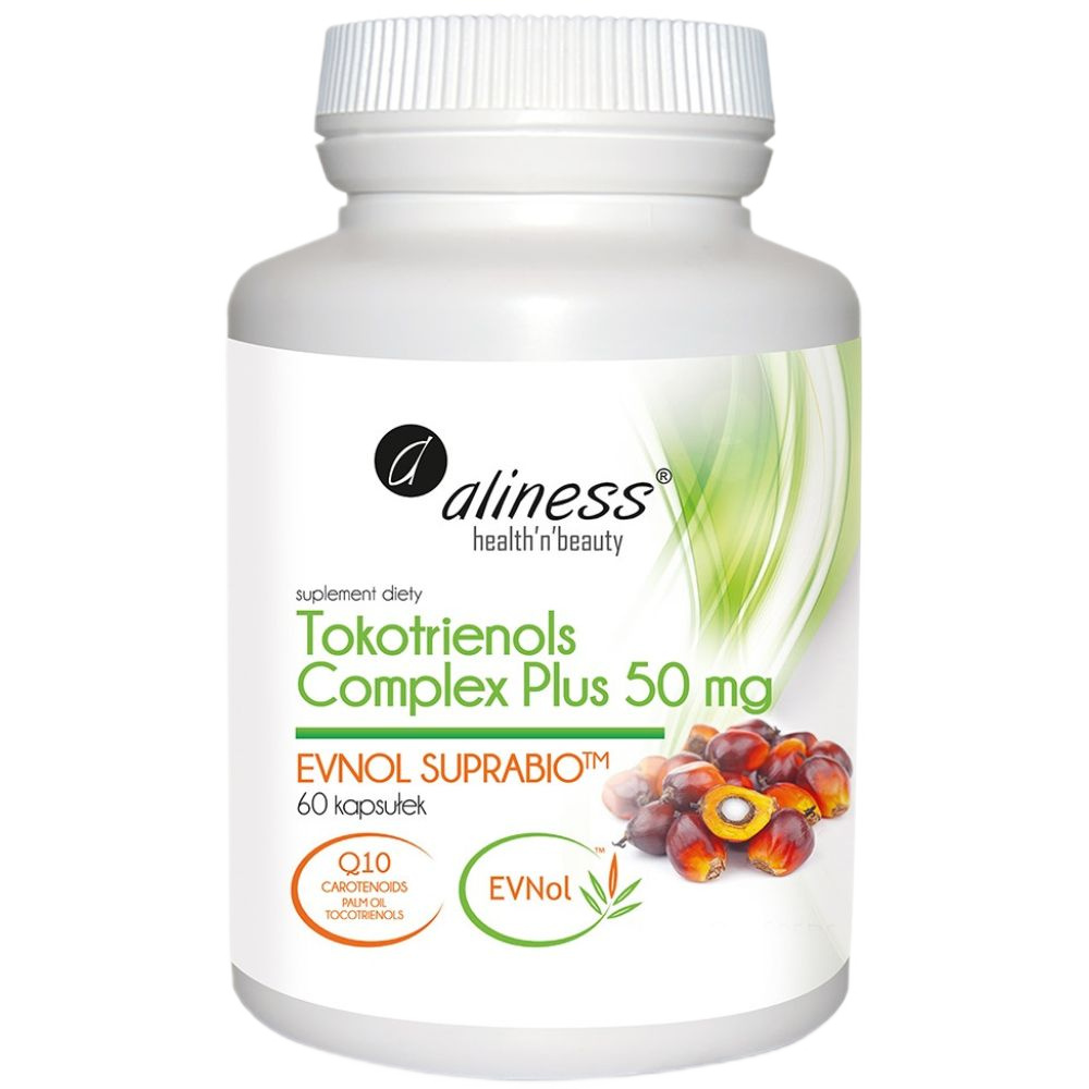 7988921763887364 Tokotrienols Complex Plus 50mg suplement diety 60 kapsułek - obrazek 1