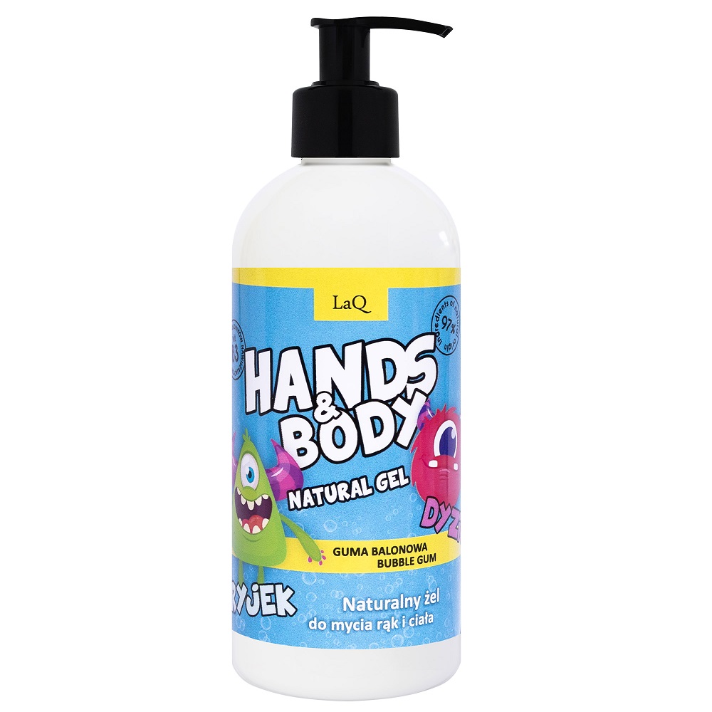 7999331749204591 Naturalny żel do mycia rąk i ciała Dyzio i Ryjek 300ml - obrazek 1
