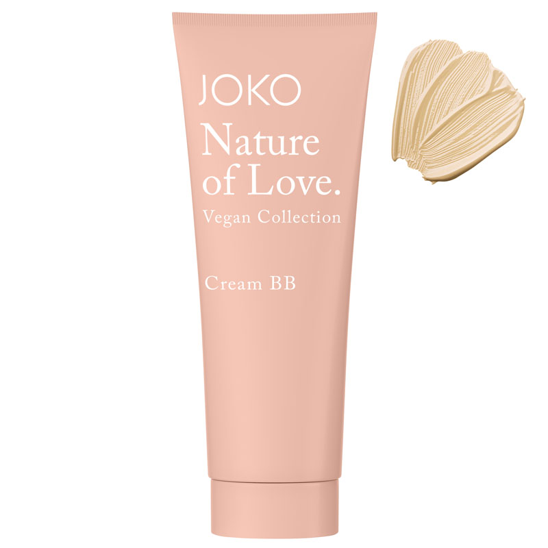 80037631681727707 Nature of Love Vegan Collection Cream BB wegański krem BB wyrównujący koloryt skóry 01 29ml - obrazek 1