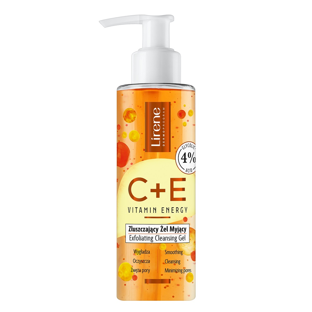8005761726729075 C+E Vitamin Energy złuszczający żel myjący 145ml - obrazek 1
