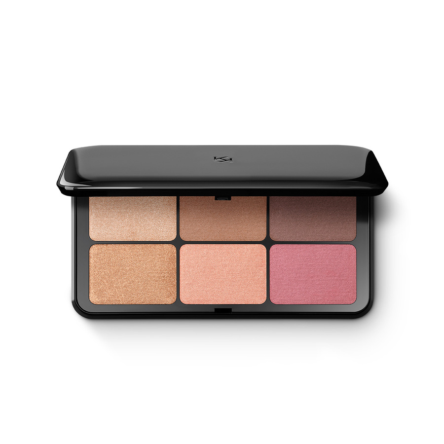 KM000000347002B Irresistible Total Look Face Powder Palette paleta do konturowania twarzy 02 Medium-Dark 15g - obrazek 1