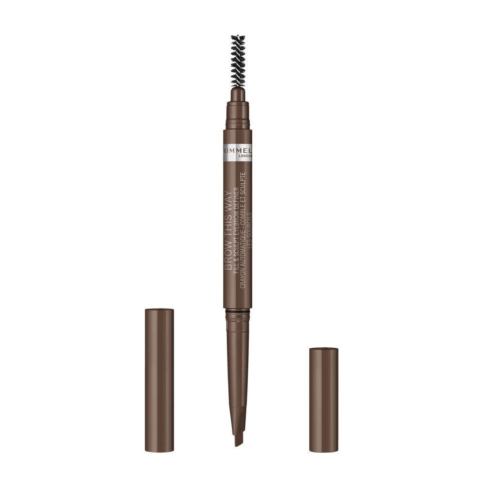 80077731711447955 Brow This Way Fill & Sculpt automatyczna kredka do brwi z wegańską formułą 002 Medium Brown 0.25g - obrazek 1