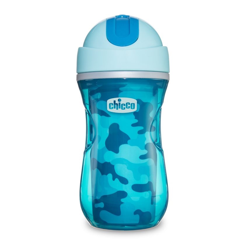 80104991663244870 Sport Cup kubek niekapek termiczny ze słomką 14m+ Boy 266ml - obrazek 1