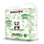 Pieluszki jednorazowe z włóknem bambusowym rozm. XL (12-18 kg) 20szt