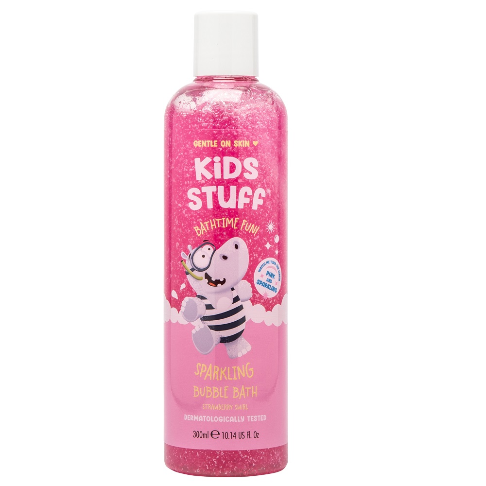 80235491745812476 Sparkling Bubble Bath płyn do kąpieli tworzący połyskującą pianę Pink 300ml - obrazek 1