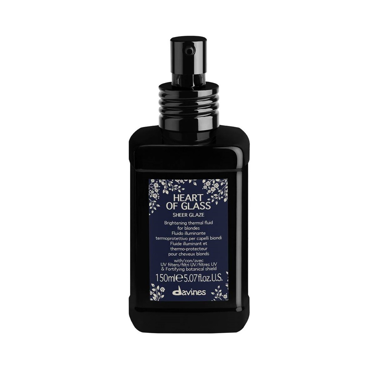 80260411663055779 Heart Of Glass Sheer Glaze rozjaśniący fluid bez spłukiwania do włosów blond 150ml - obrazek 1
