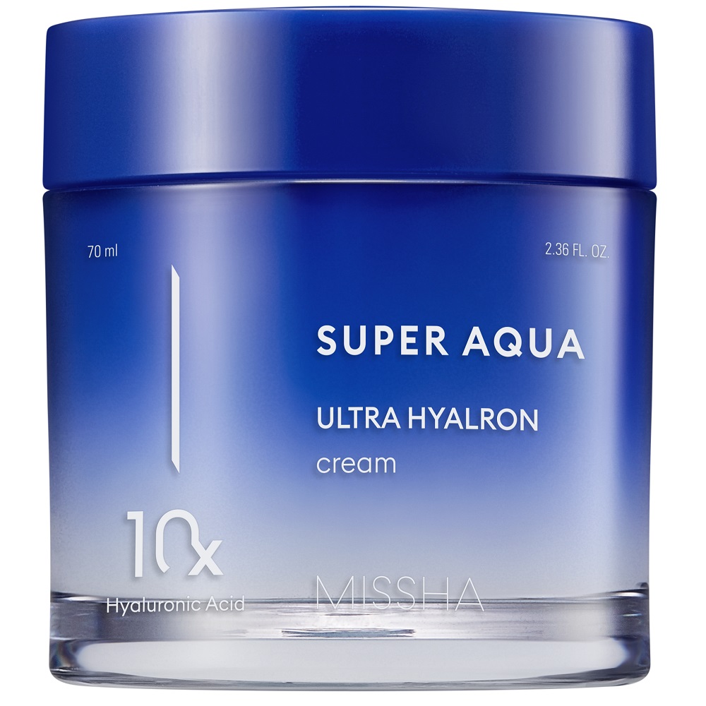 80294481702372607 Super Aqua Ultra Hyalron Cream nawilżający krem z kwasem hialuronowym 70ml - obrazek 1
