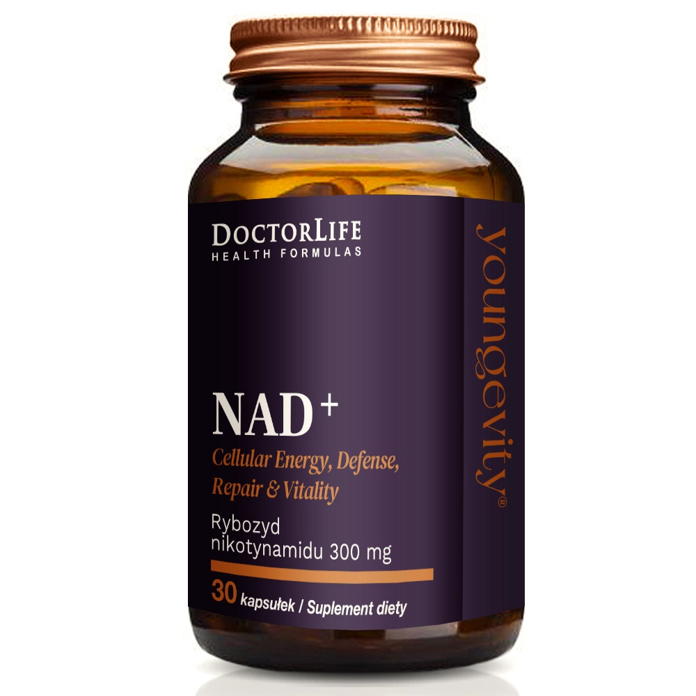 80316511685363689 NAD+ Rybozyd Nikotynamidu 300mg suplement diety 30 kapsułek - obrazek 1