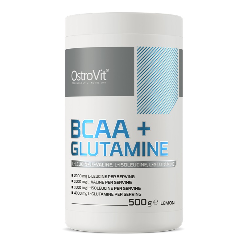 80373991741702646 BCAA + Glutamine suplement diety Pomarańcza 500g - obrazek 1