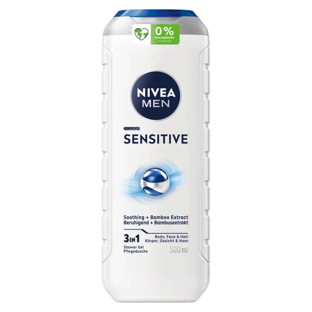 80418621753962748 Men Sensitive żel pod prysznic 500ml - obrazek 1