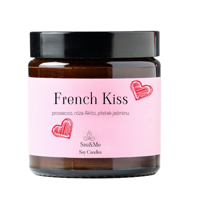 80453421708423394 Świeca sojowa French Kiss 120ml - obrazek 1