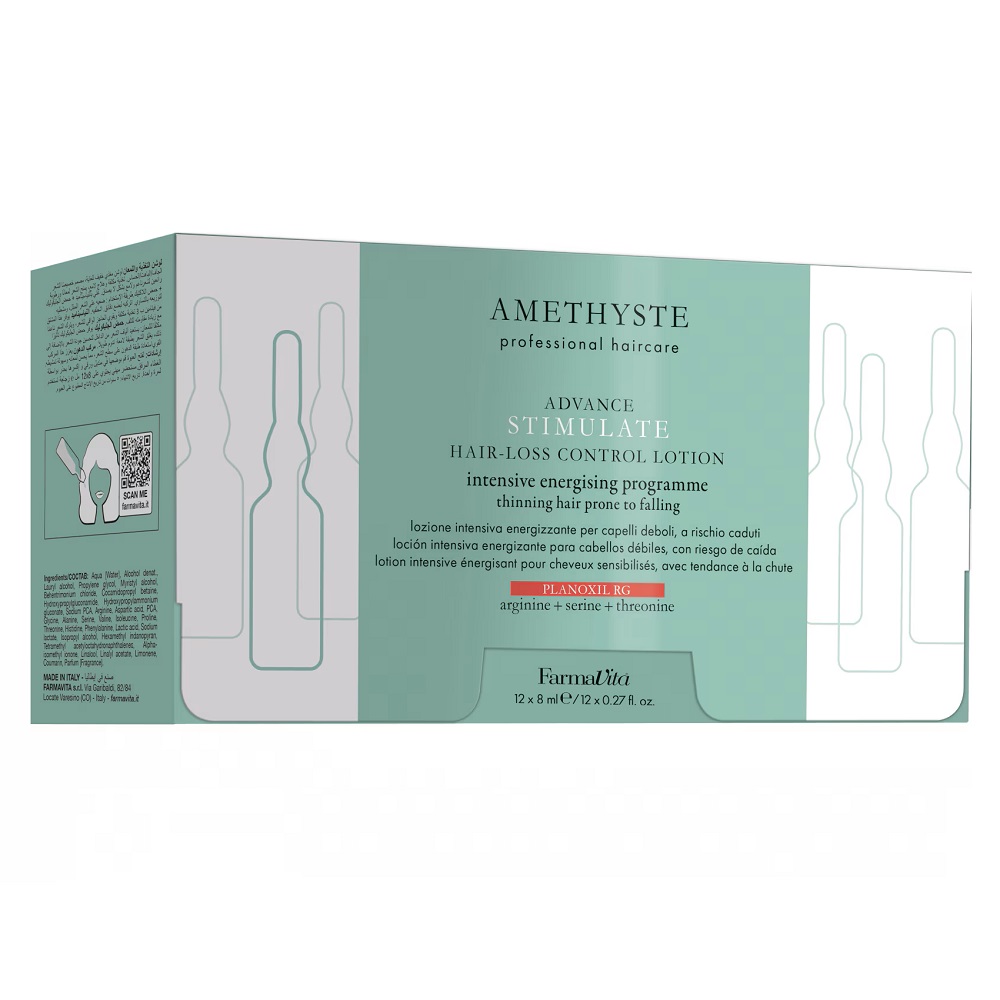 80475151765709771 Amethyste Advance Stimulate lotion stymulujący wzrost włosów 12x8ml - obrazek 1