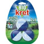 Bio kostka do spłuczki z aktywatorem enzymatycznym 3 x 50g