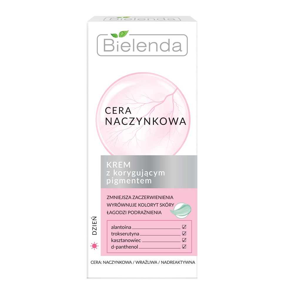 80528131650906998 Cera Naczynkowa krem z korygującym pigmentem na dzień 50ml - obrazek 1
