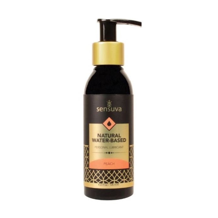 80569481713263118 Natural Water Based Personal Lubricant nawilżający lubrykant Peach 125ml - obrazek 1