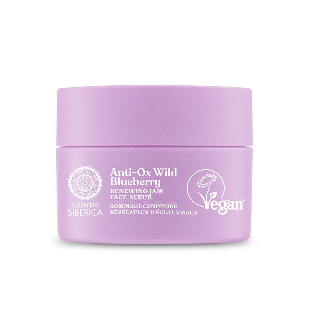 8058711660297662 Blueberry Siberica wegański odnawiający peeling do twarzy 50ml - obrazek 1
