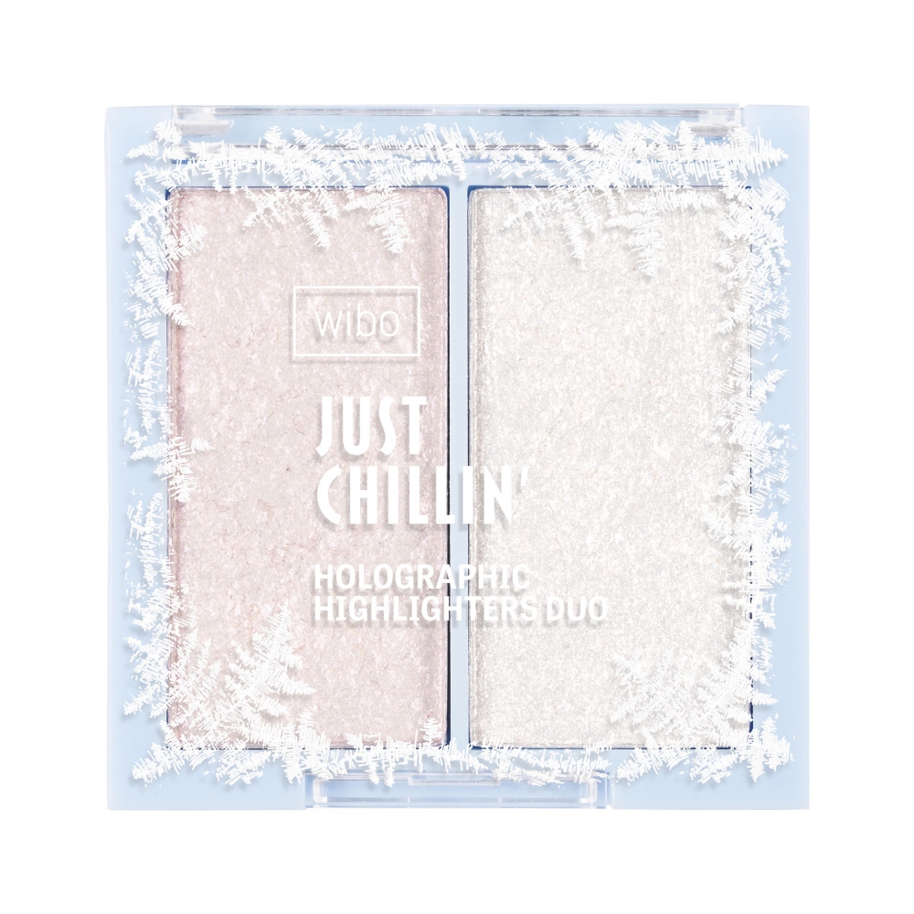 80623461732609404 Just Chillin' Holographic Highilghters Duo holograficzne duo rozświetlaczy do twarzy 2 6g - obrazek 1