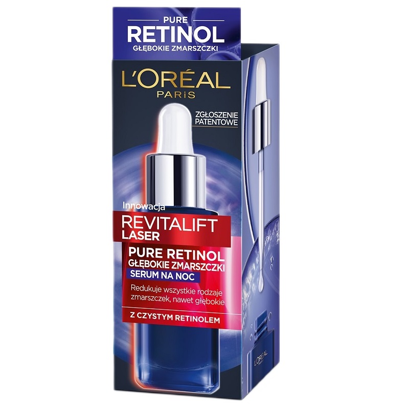 80683321706875204 Revitalift Laser Pure Retinol przeciwzmarszczkowe serum na noc 30ml - obrazek 1