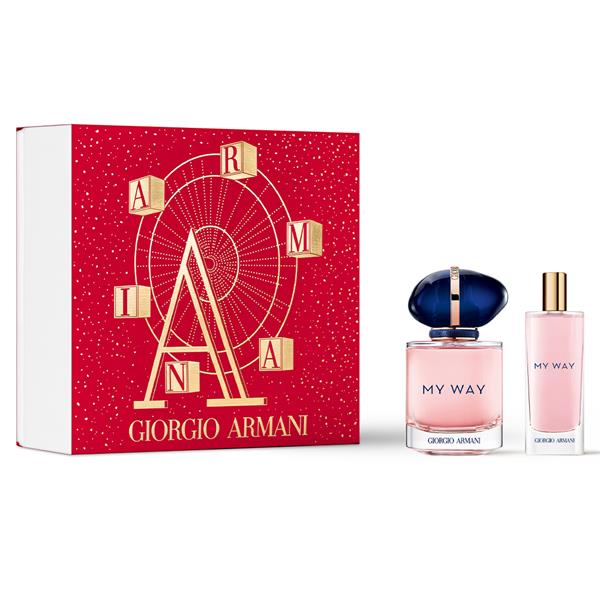 8068611669710490 My Way zestaw woda perfumowana spray 50ml + woda perfumowana spray 15ml - obrazek 1