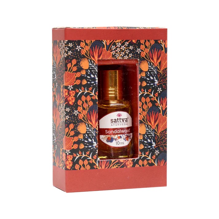 80730941744394455 Indyjskie perfumy w olejku Drzewo Sandałowe 10ml - obrazek 1