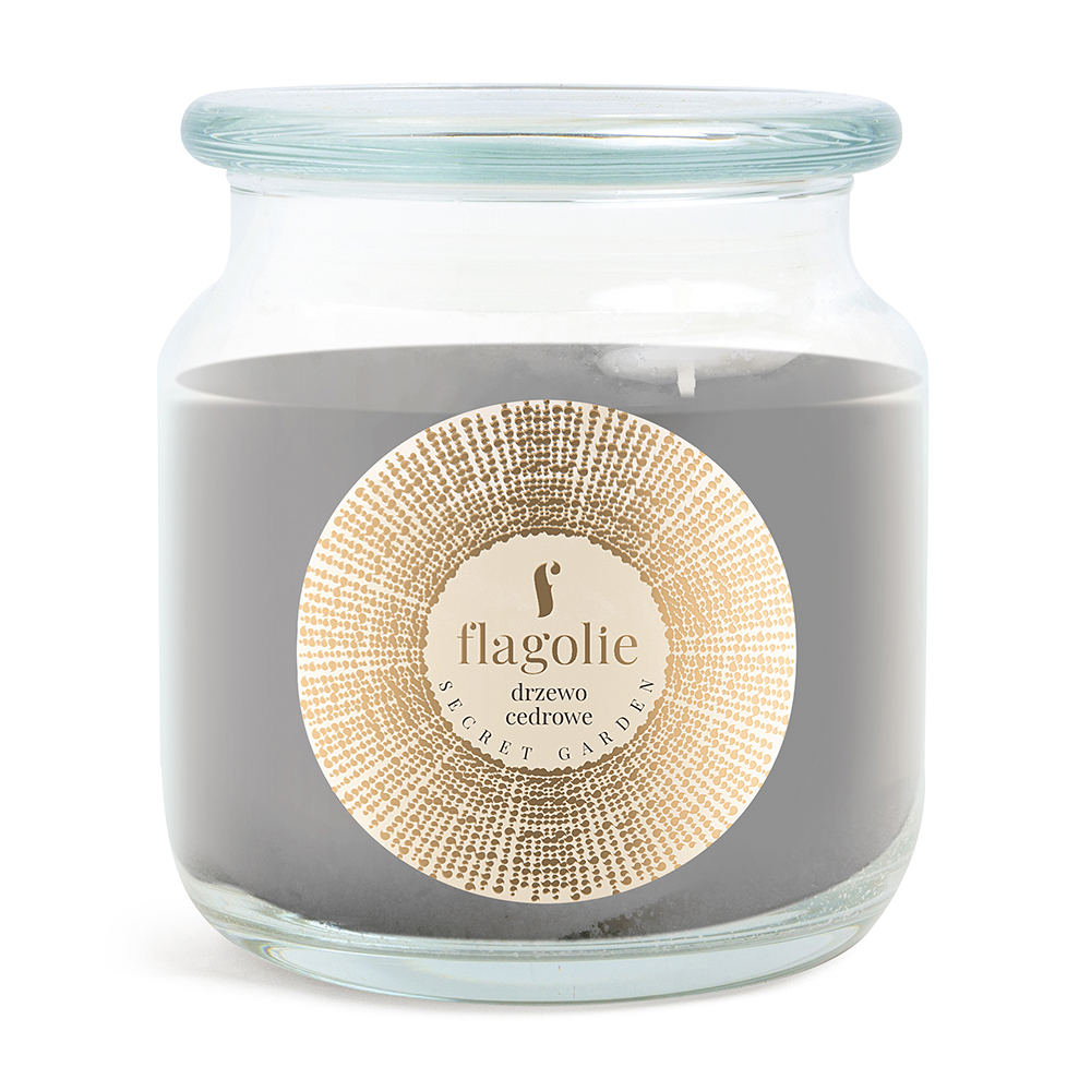 80732961687859480 Secret Garden świeca zapachowa Drzewo Cedrowe 400g - obrazek 1