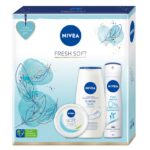 Fresh Soft zestaw Soft krem intensywnie nawilżający 100ml + Creme Soft żel pod prysznic 250ml + Fresh Natural dezodorant spray 150ml