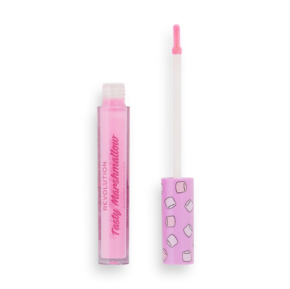 80817571660822060 I Heart Revolution Tasty Marshmallow Wonderland błyszczyk do ust z brokatem Sugar Cookie 3ml - obrazek 1