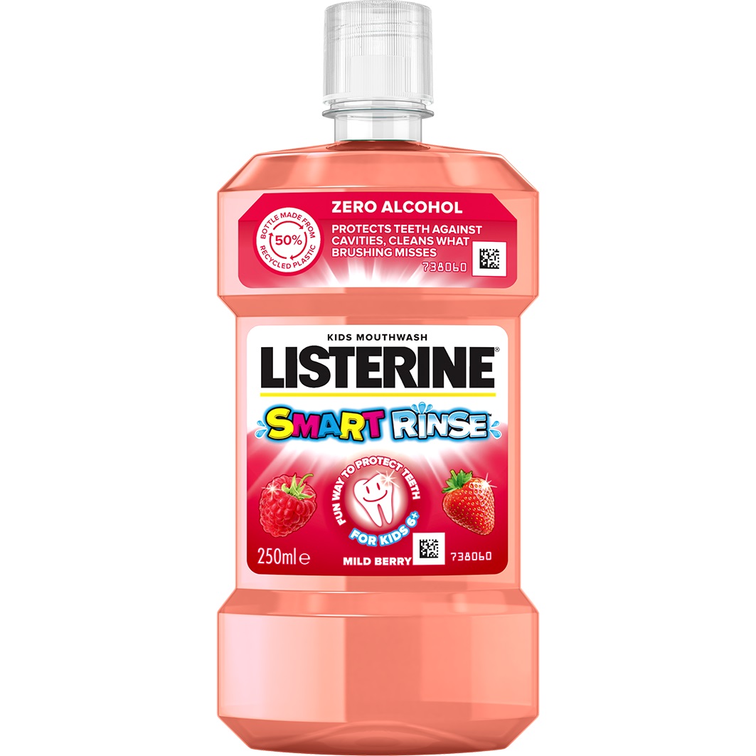 80877651678446788 Smart Rinse płyn do płukania jamy ustnej dla dzieci Berry 250ml - obrazek 1