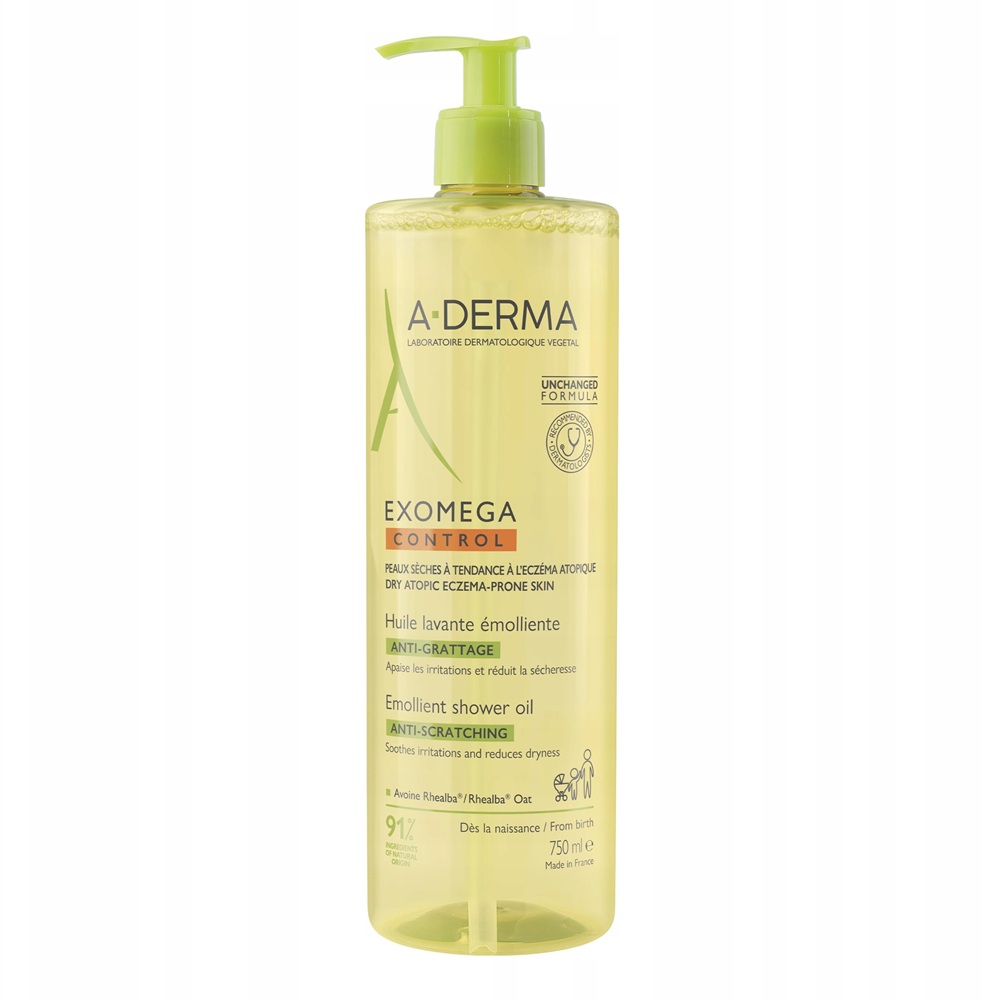 80929541751019908 Exomega Control olejek emolientowy pod prysznic 750ml - obrazek 1