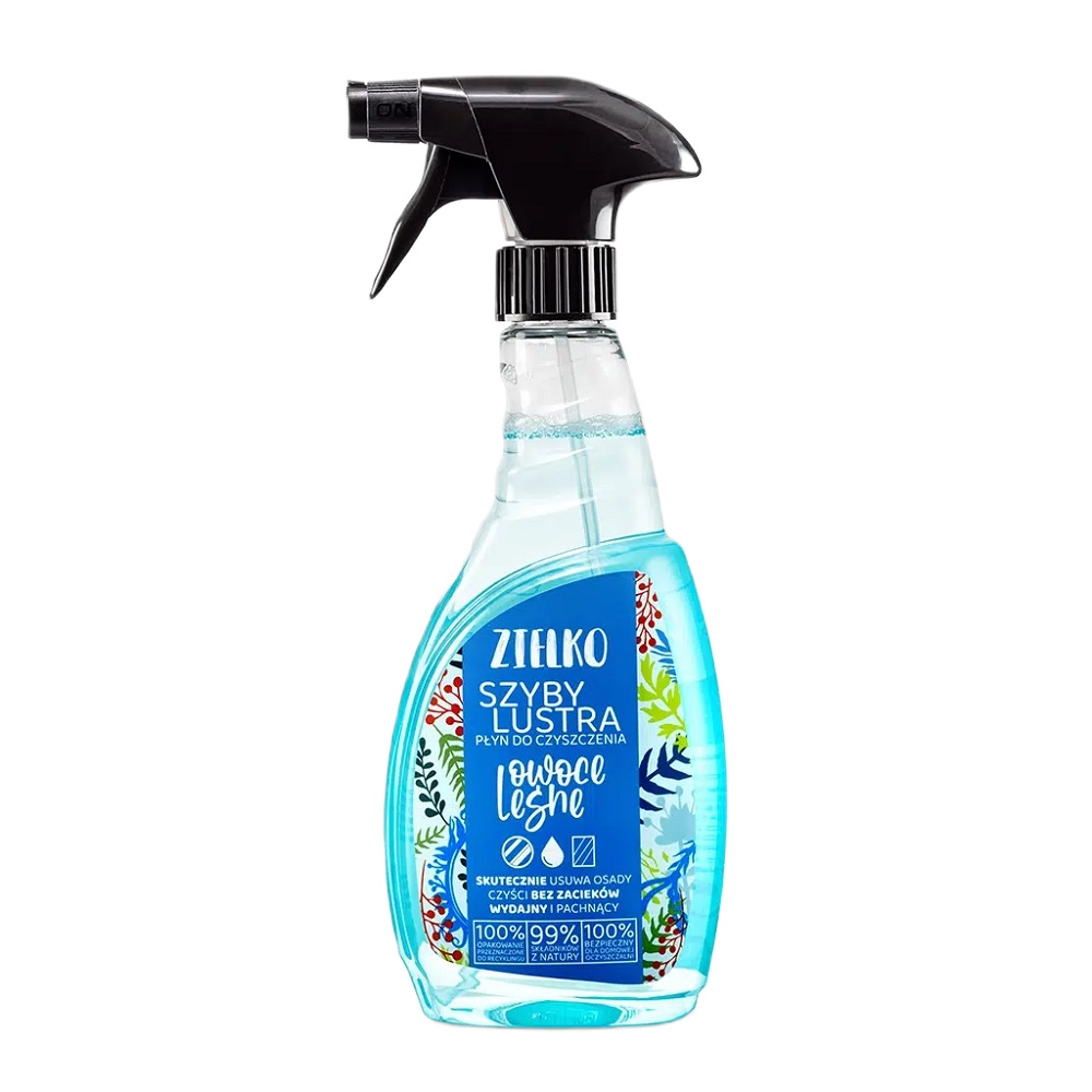 81019521710841436 Szyby i Lustra płyn do czyszczenia Owoce Leśne 500ml - obrazek 1