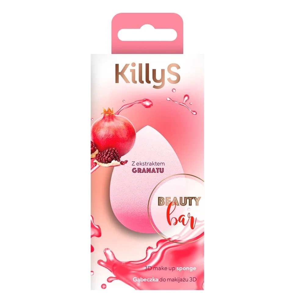 81115001711529142 Beauty Bar 3D gąbeczka do makijażu z ekstraktem z granatu - obrazek 1