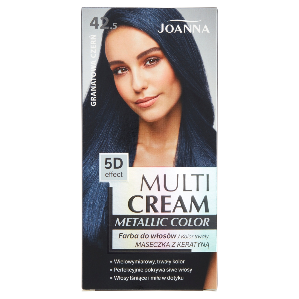 81185961641300063 Multi Cream Metallic Color farba do włosów 42.5 Granatowa Czerń - obrazek 1