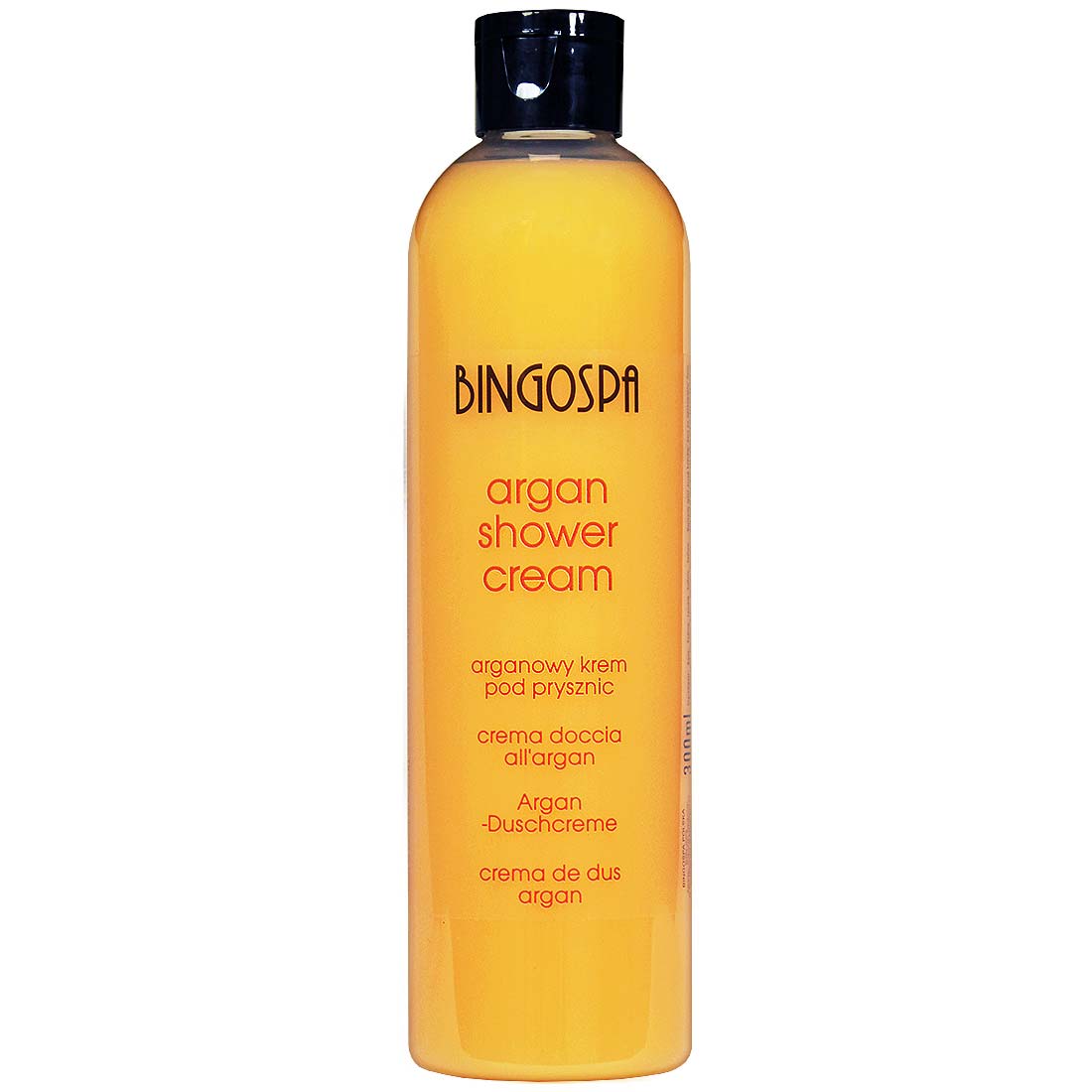 81211631701153164 Arganowy krem pod prysznic o zapachu brzoskwini 300ml - obrazek 1
